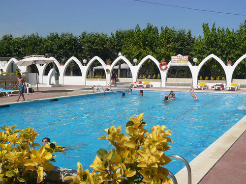 Camping El Camell Pineda de Mar Esterno foto