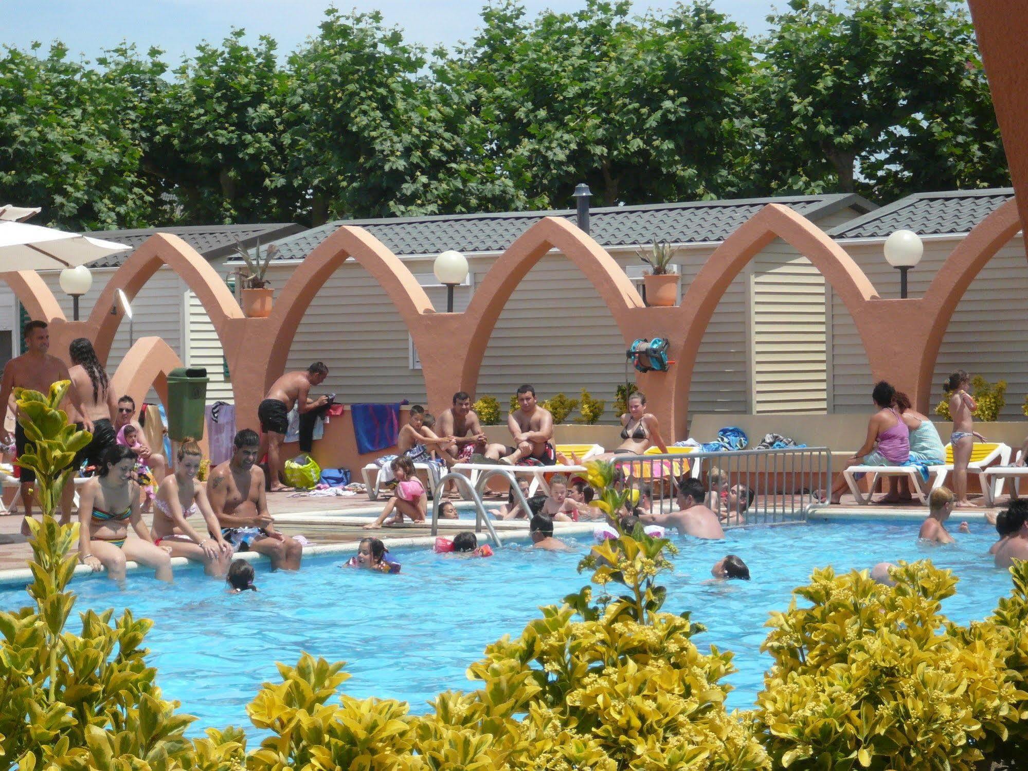 Camping El Camell Pineda de Mar Esterno foto
